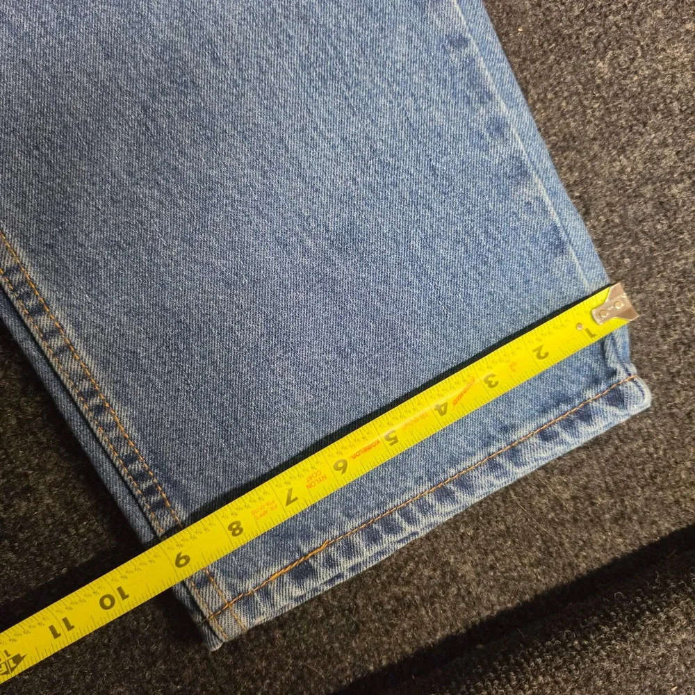 Levis 550 Relaxed Fit Tapered Leg Jeans Mens 40x30 Medium Wash Blue Denim